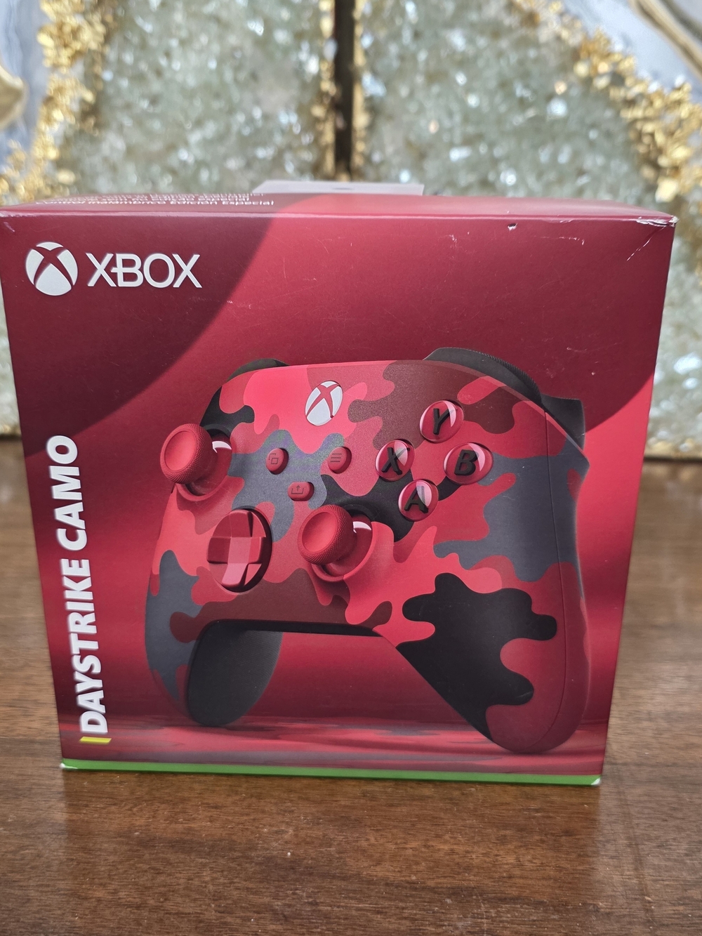 Daystrike Camo Wireless Controller - Red Camo